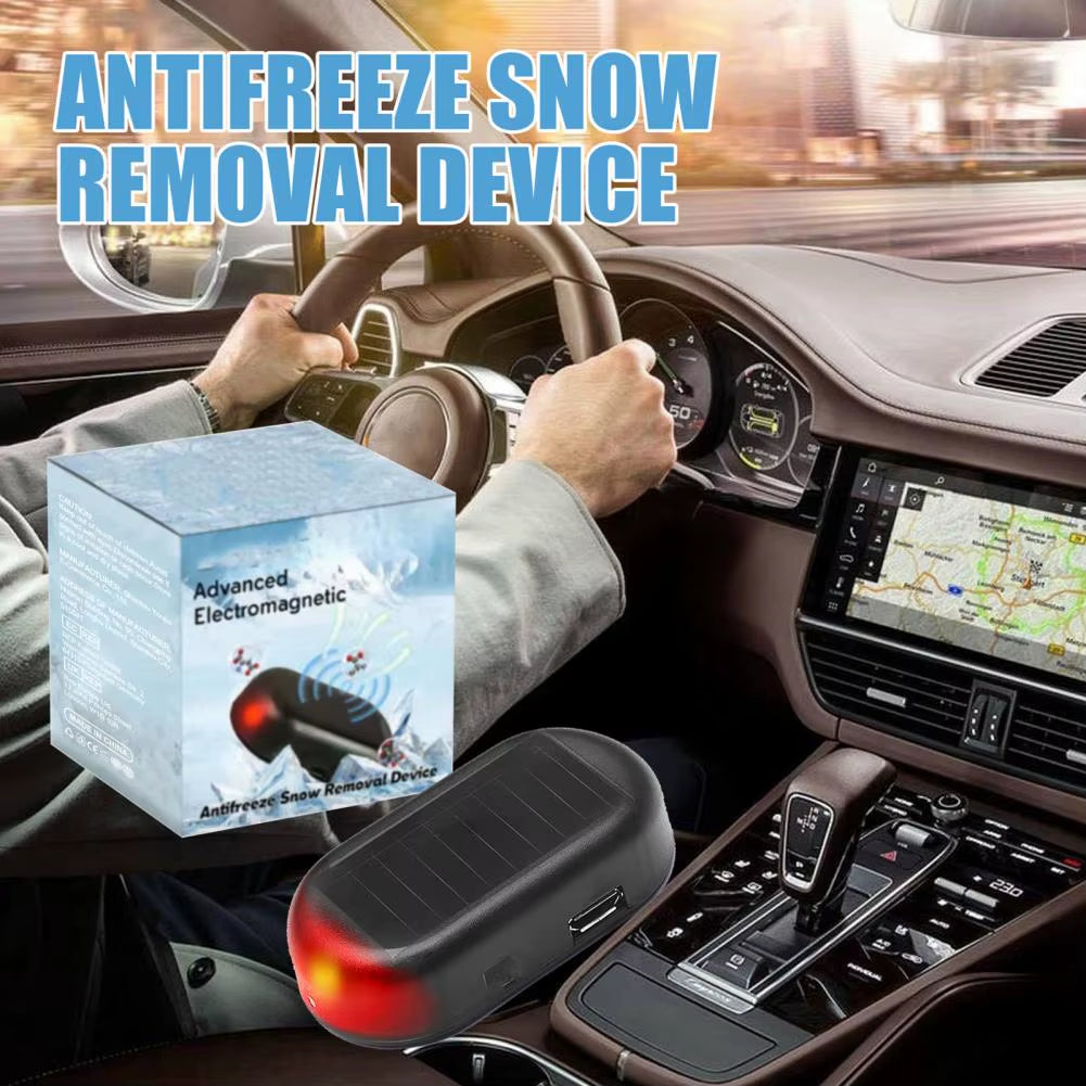 Snow Removal Device Efficient Car Snow Removal Tool with Electromagnetic Wave anti Freezing Technology 2Pcs Car for Quick